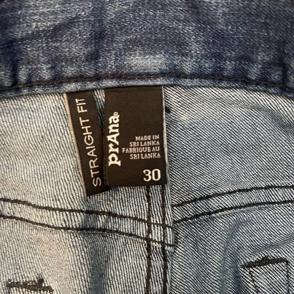 Prana Women’s Straight Fit Jeans Size 30 - Picture 4 of 6